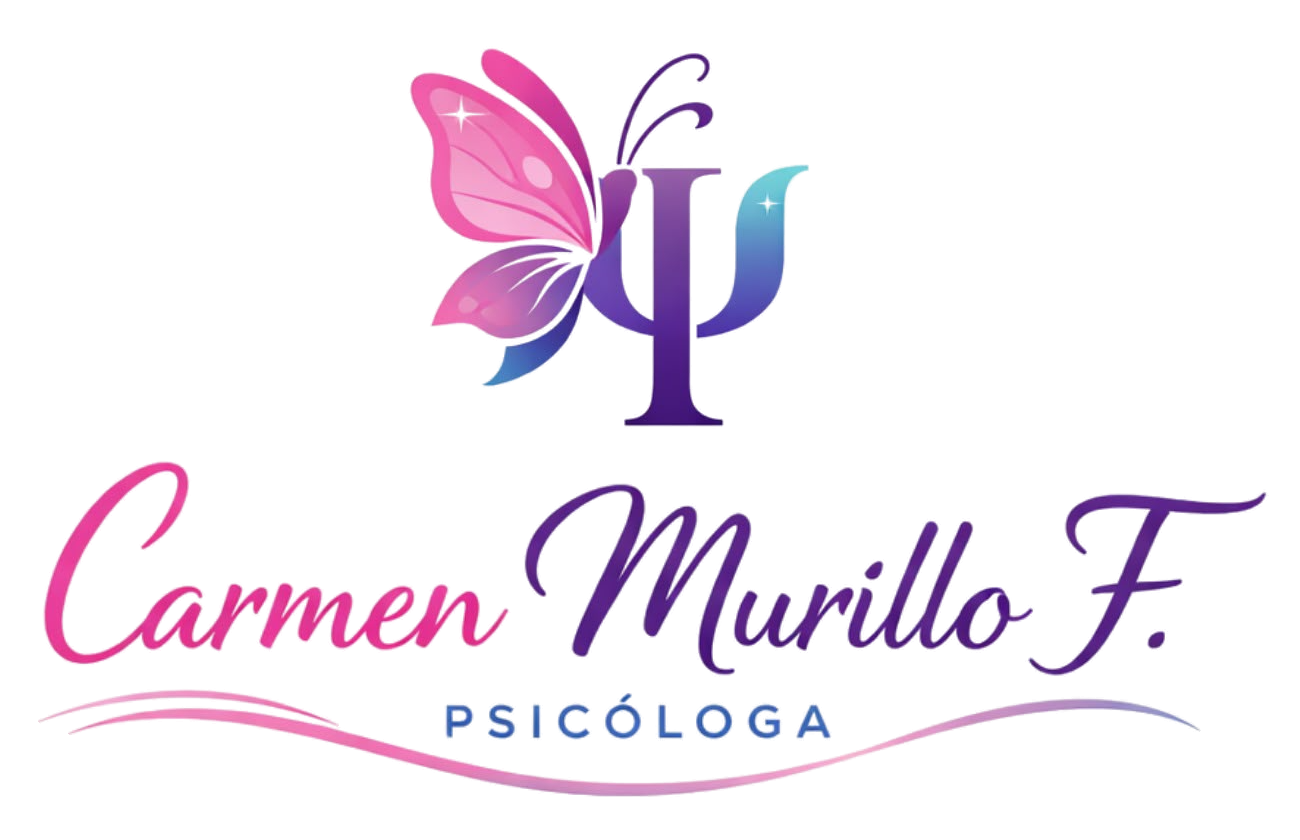 Logotipo original de Carmen Murillo F., Psicóloga